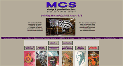 Desktop Screenshot of mcsdesignandproduction.com